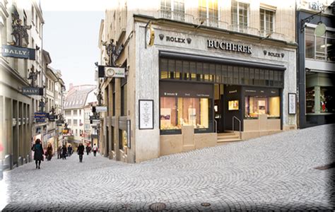 ‭Bucherer Lausanne‬ in Rue de Bourg 1 1003 Lausanne.